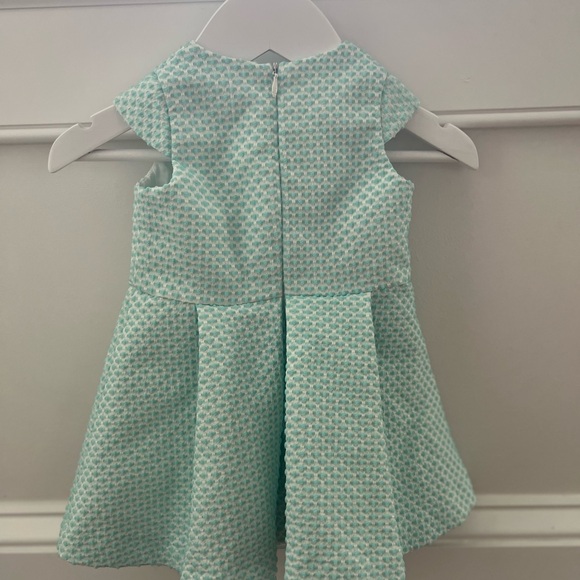 Tartine et Chocolat White and Turquoise Occasion Dress - Picture 2 of 9